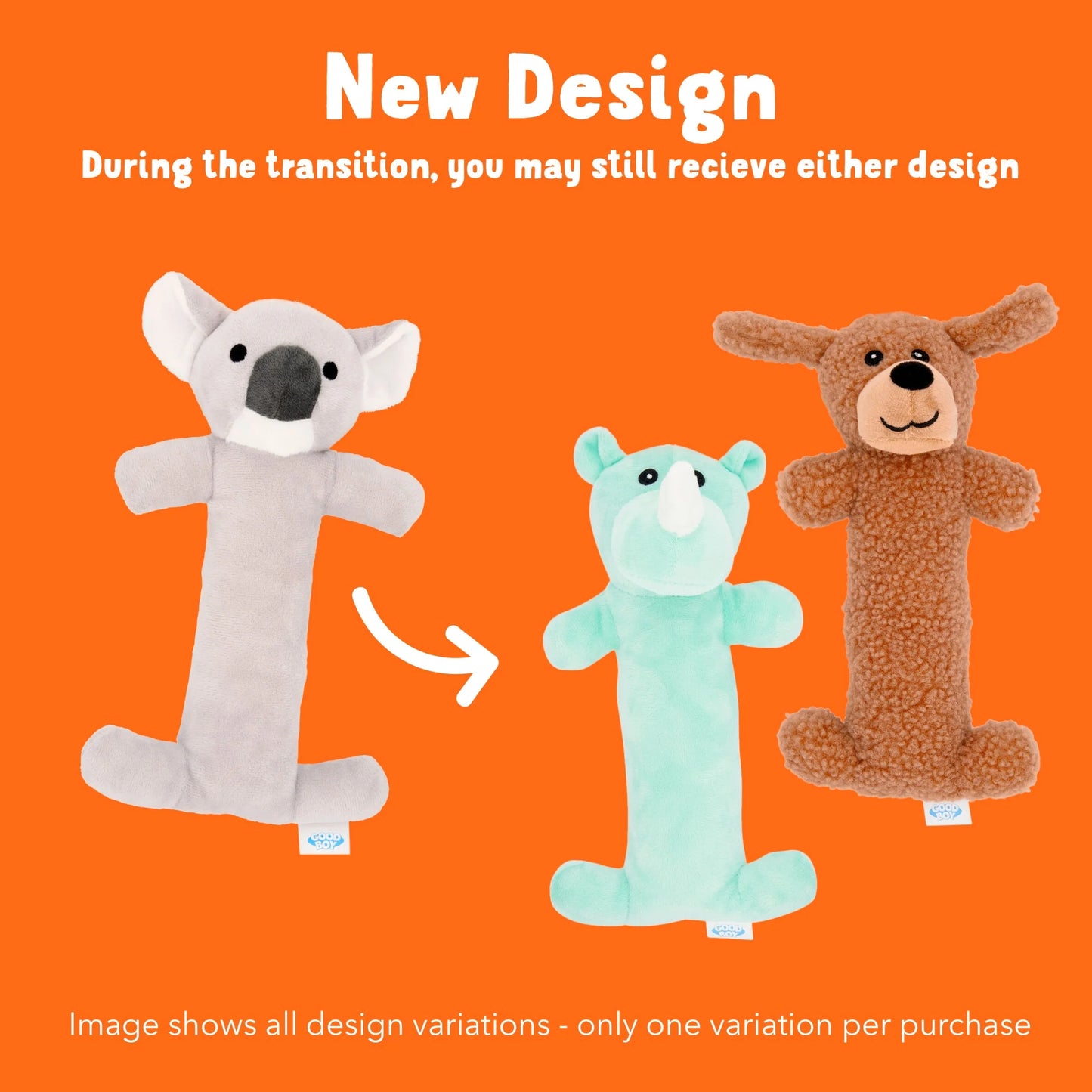 Wagtastic Soft Plush Dog Toy by GOOD BOY