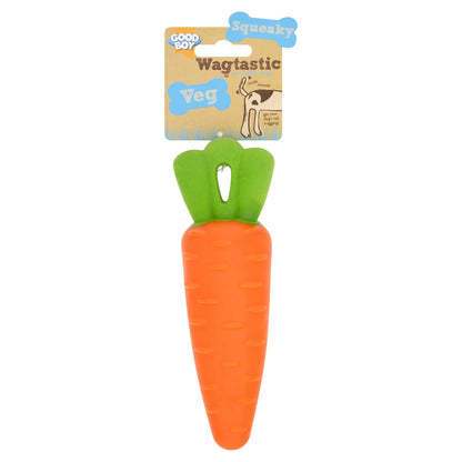 Wagtastic Squeak Vegetable Dog Toys by GOOD BOY