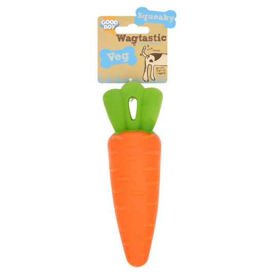 Wagtastic Squeak Vegetable Dog Toys by GOOD BOY