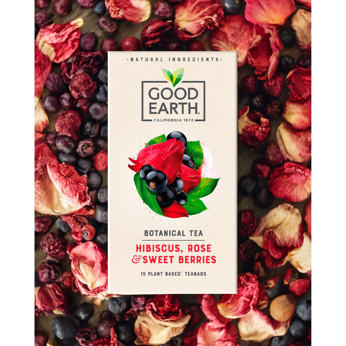 Botanical Tea Hibiscus, Rose & by GOOD EARTH