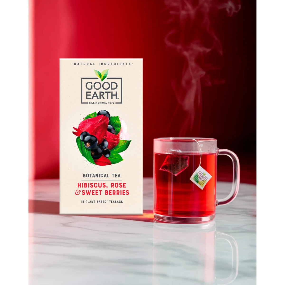Botanical Tea Hibiscus, Rose & by GOOD EARTH