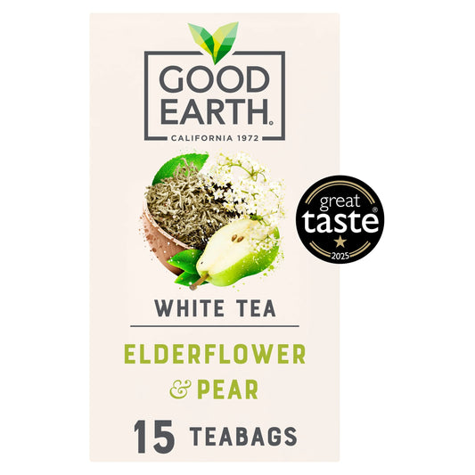 White Tea Elderflower & Pear 15 by GOOD EARTH