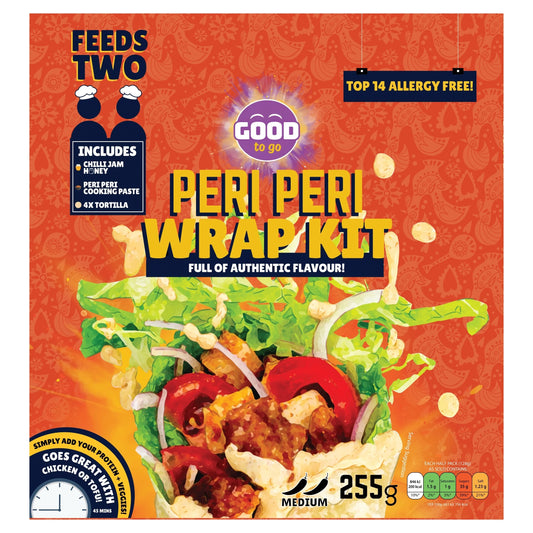 Good It’s Gluten Free Peri Peri Wrap Kit 425g by good it's gluten free