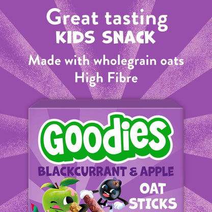 Apple & Blackcurrant Oat Sticks 5x23g by Goodies