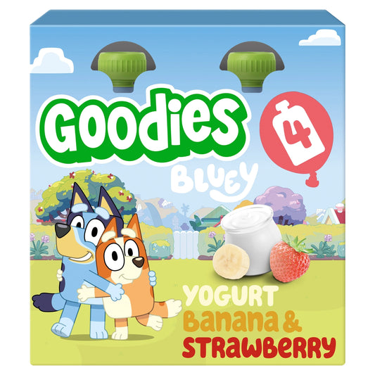 Bluey Yogurt Banana & Strawberry by Goodies