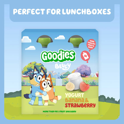 Bluey Yogurt Banana & Strawberry by Goodies