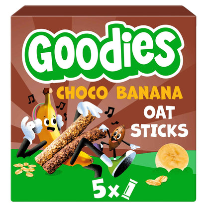 Choco Banana Oat Sticks 5x23g by Goodies