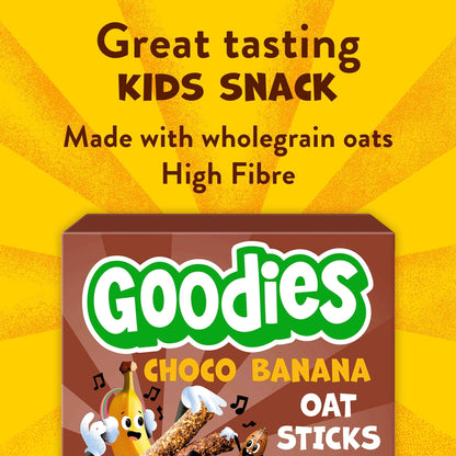 Choco Banana Oat Sticks 5x23g by Goodies