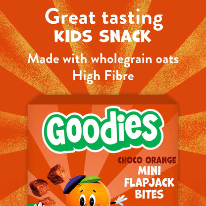 Choco Orange Mini Flapjack Bites 4x23g by Goodies