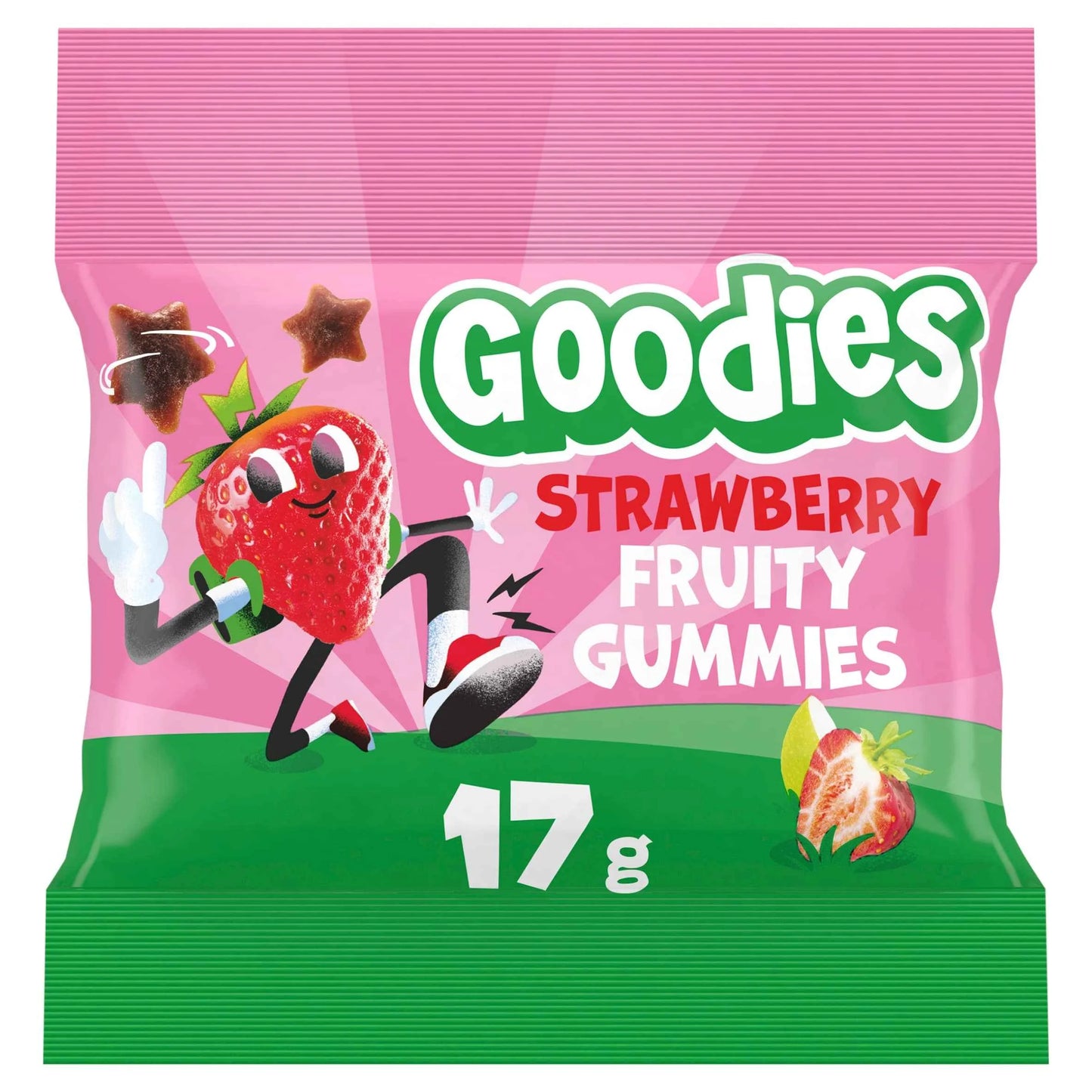Kids Snack Strawberry Fruit Gummies by Goodies