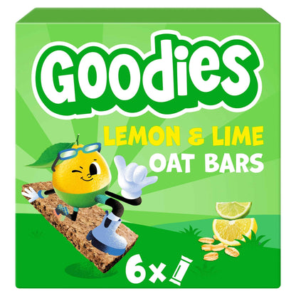 Lemon & Lime Oat Bars 6x23g by Goodies