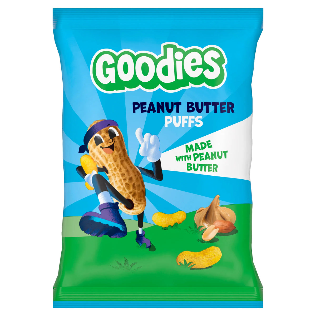 Peanut Butter Puffs 30g by Goodies at The British Vault
