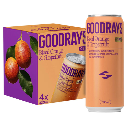 Cbd Blood Orange & Grapefruit Drink by GOODRAYS