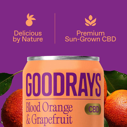Cbd Blood Orange & Grapefruit Drink by GOODRAYS