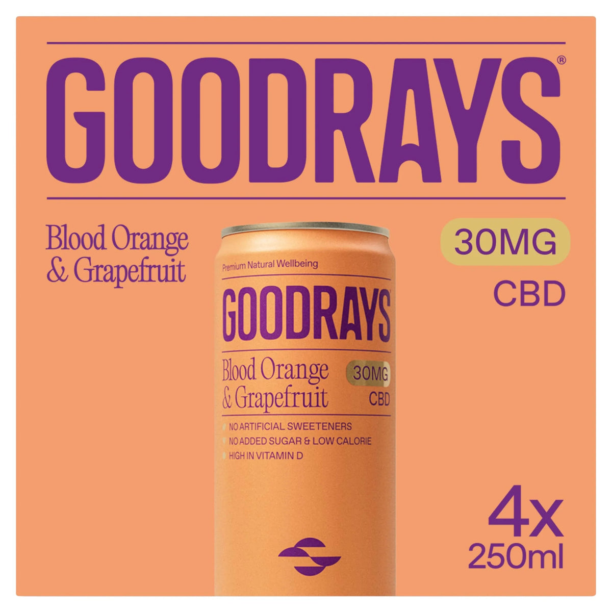 Natural Cbd Blood Orange & by GOODRAYS