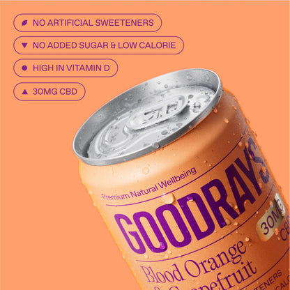 Natural Cbd Blood Orange & by GOODRAYS