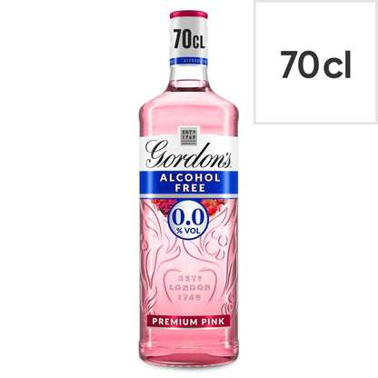 Alcohol Free Premium Pink Spirit 70cl by GORDON'S