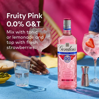 Alcohol Free Premium Pink Spirit 70cl by GORDON'S
