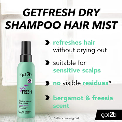 Get Fresh Hair Mist 150ml by got2b