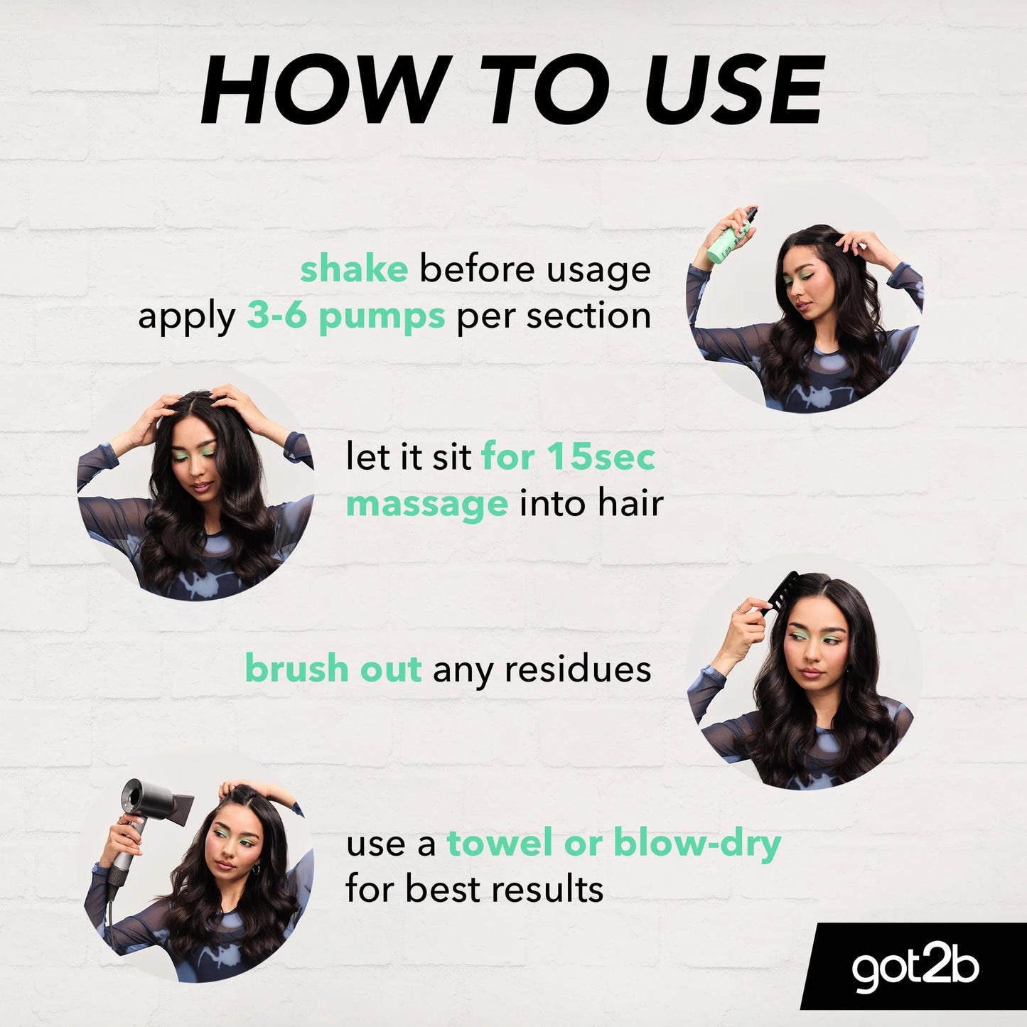 Get Fresh Hair Mist 150ml by got2b