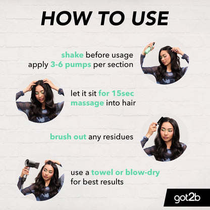 Get Fresh Hair Mist 150ml by got2b