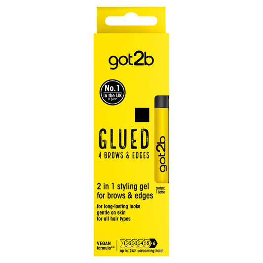 Glued 4 Brows & Edges 2in1 Gel 16ml by got2b