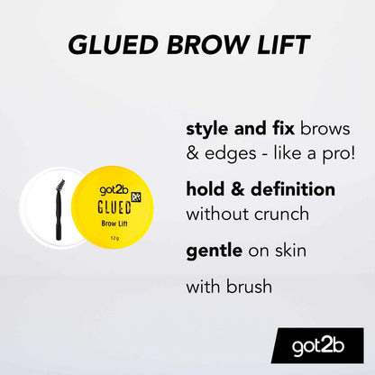 Glued Brow Lift Styling Wax 12g by got2b