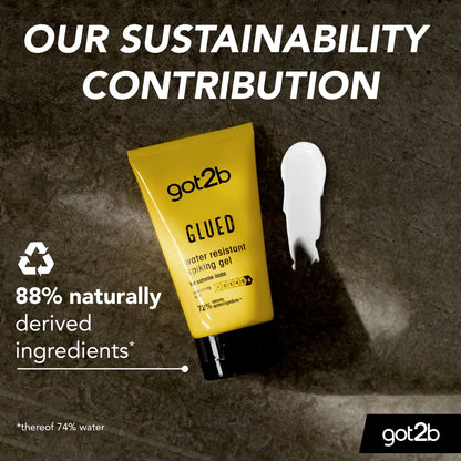 Got2b Glued Water Resistant Spiking Hair Gel 150ml by SCHWARZKOPF
