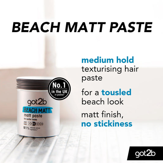 Hair Texture Paste Beach Matt 100ml by got2b