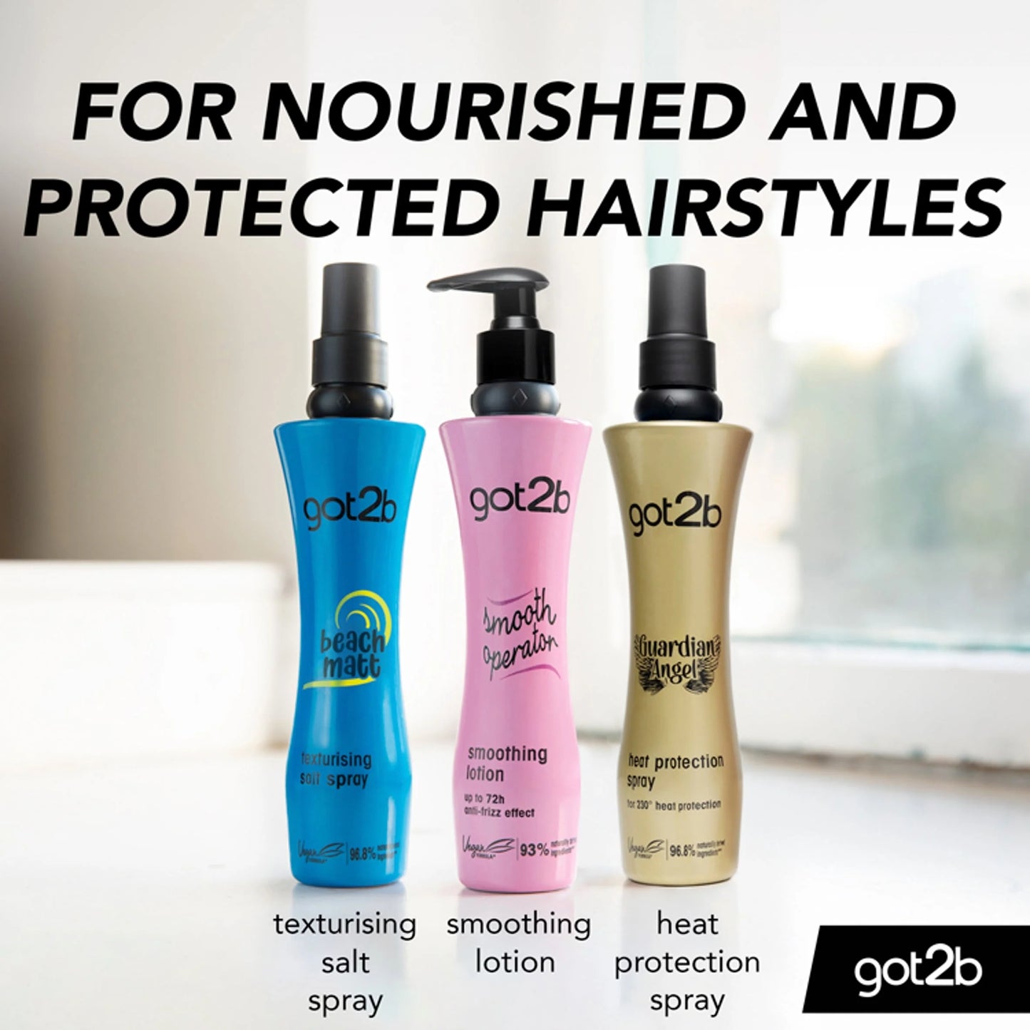 Hair Texture Salt Spray Beach Matt 200ml by got2b