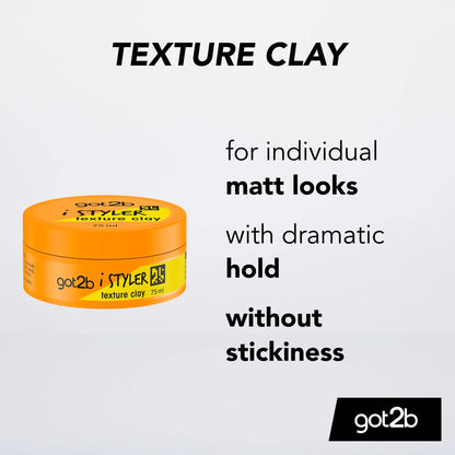 Istyler Texture Clay 75ml by got2b