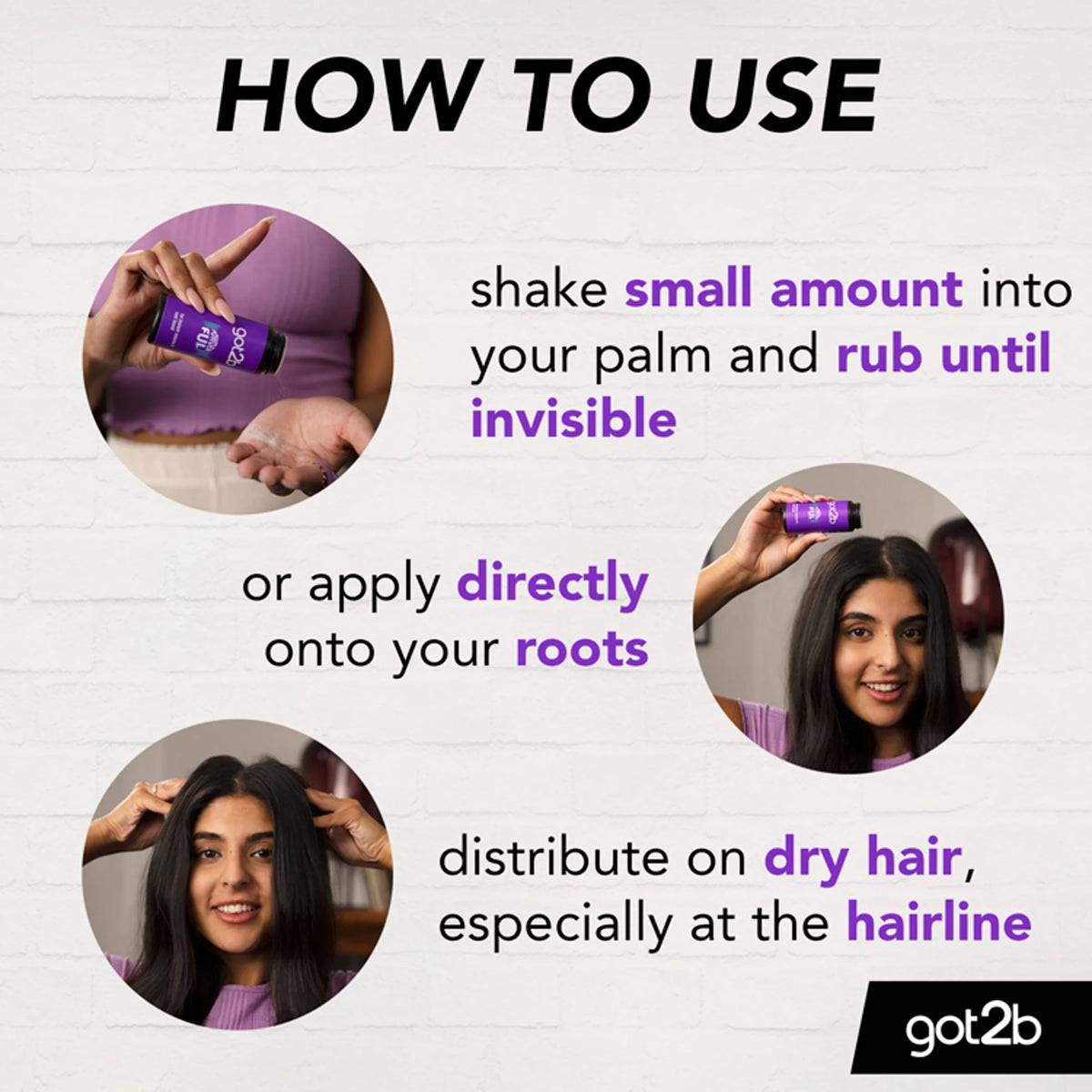 Powder'ful Volumising Styling Powder 10g by got2b