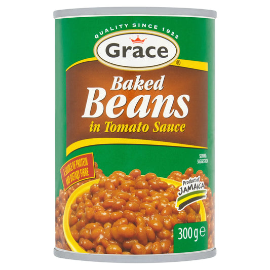 Baked Beans Uk 300g by Grace