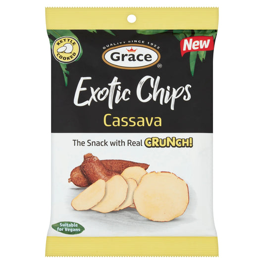 Exotic Chips Cassava 75g by Grace