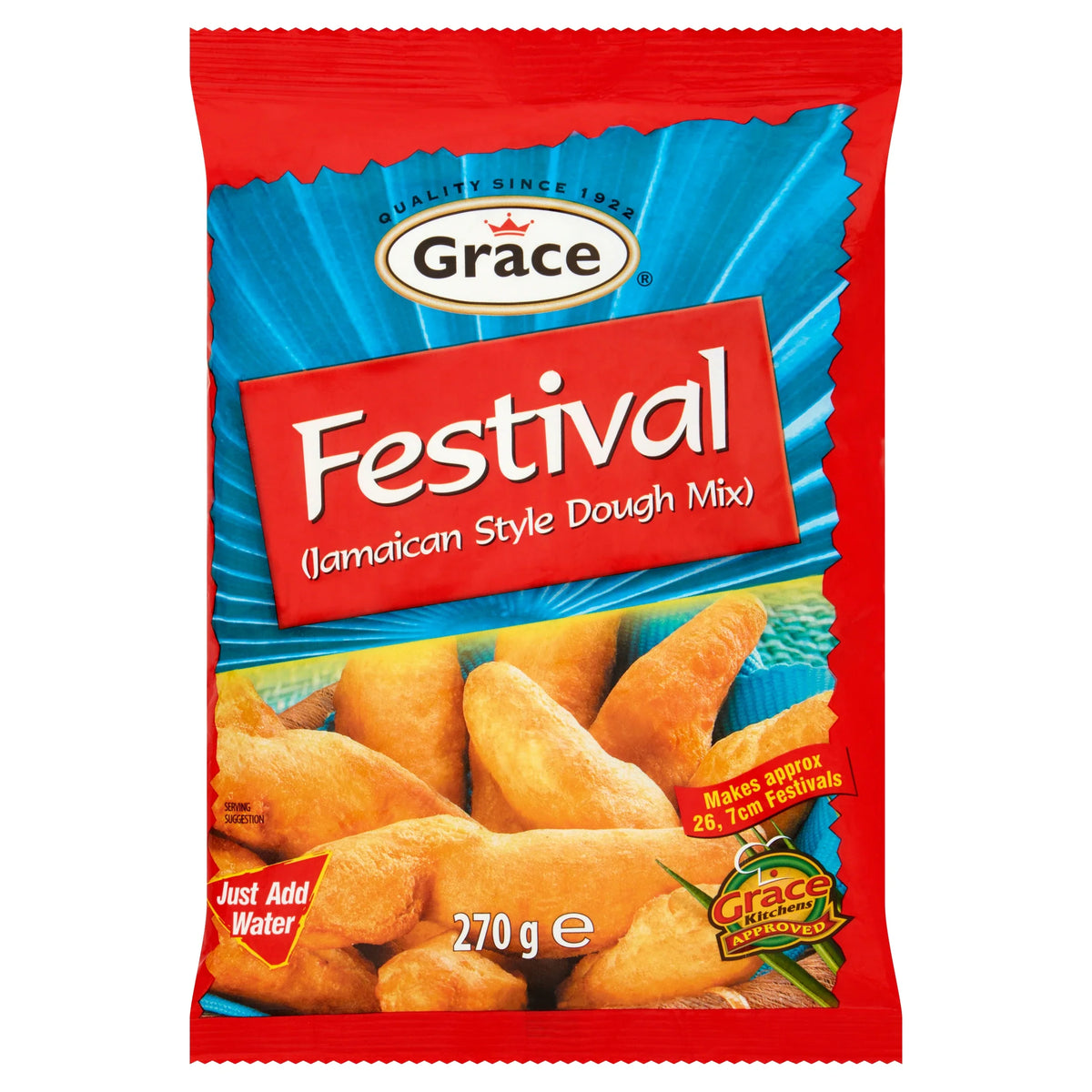 Festival Dough Mix 270g by Grace at The British Vault