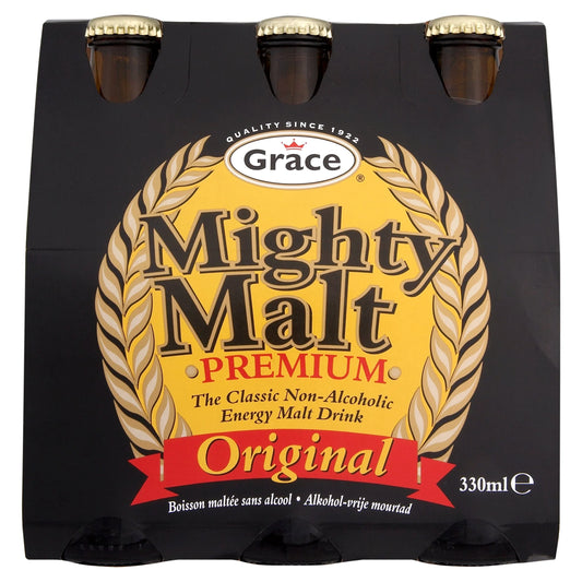 Mighty Malt Drink 6 X 330ml by Grace