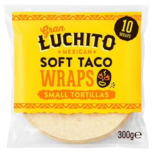 Soft Taco Wraps 300g by GRAN LUCHITO