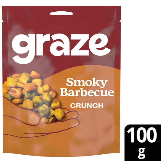 Smoky Barbecue Crunch 100g by GRAZE