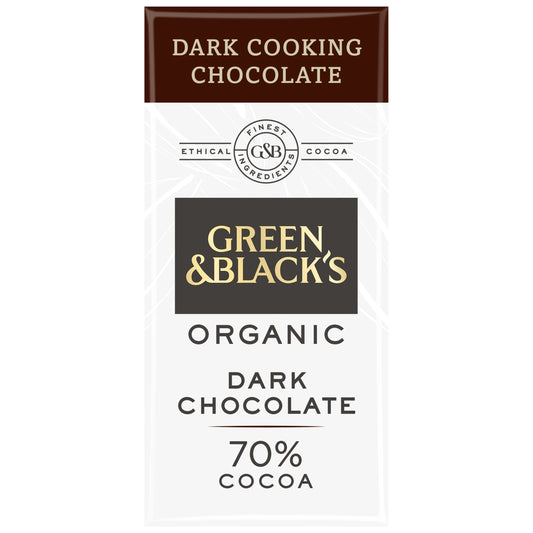 Green & Black Organic Cooking Chocolate 150g by GREEN & BLACK'S