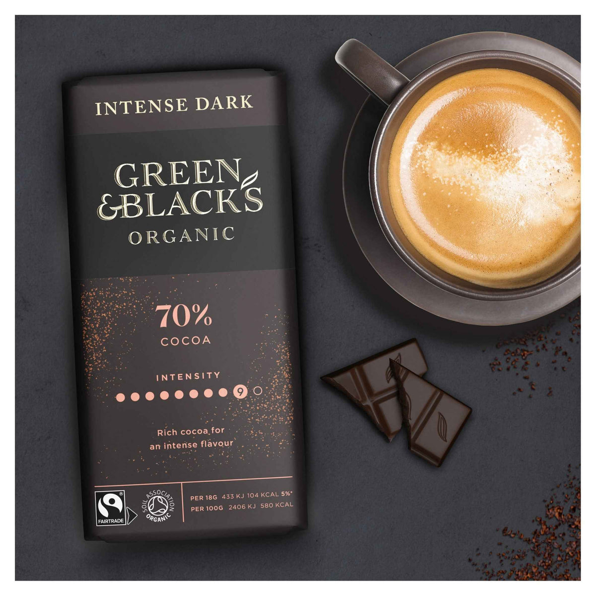 Organic 70% Dark Chocolate by GREEN & BLACK'S