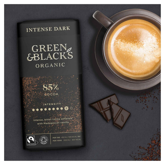 Organic 85% Dark Chocolate by GREEN & BLACK'S