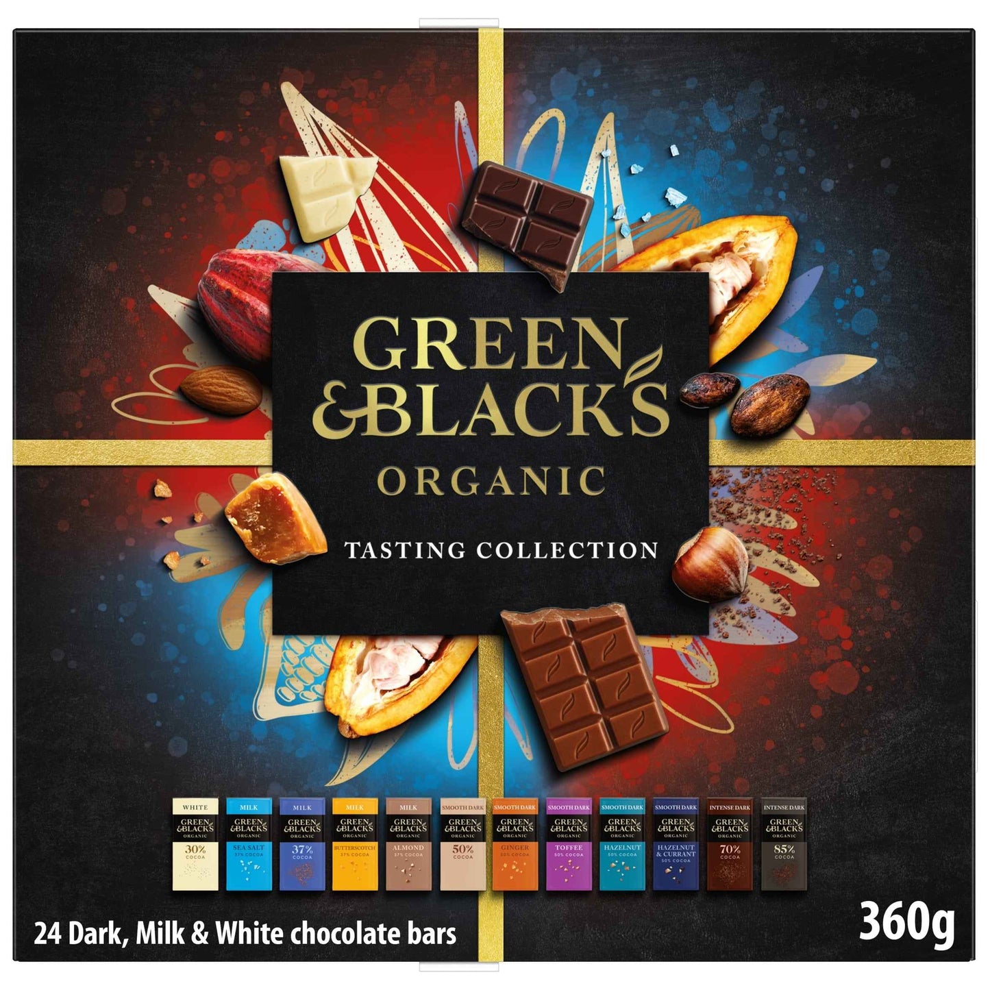 Organic Dark, Milk & White by GREEN & BLACK'S