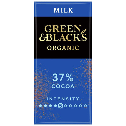 Organic Milk Chocolate Bar 90g by GREEN & BLACK'S
