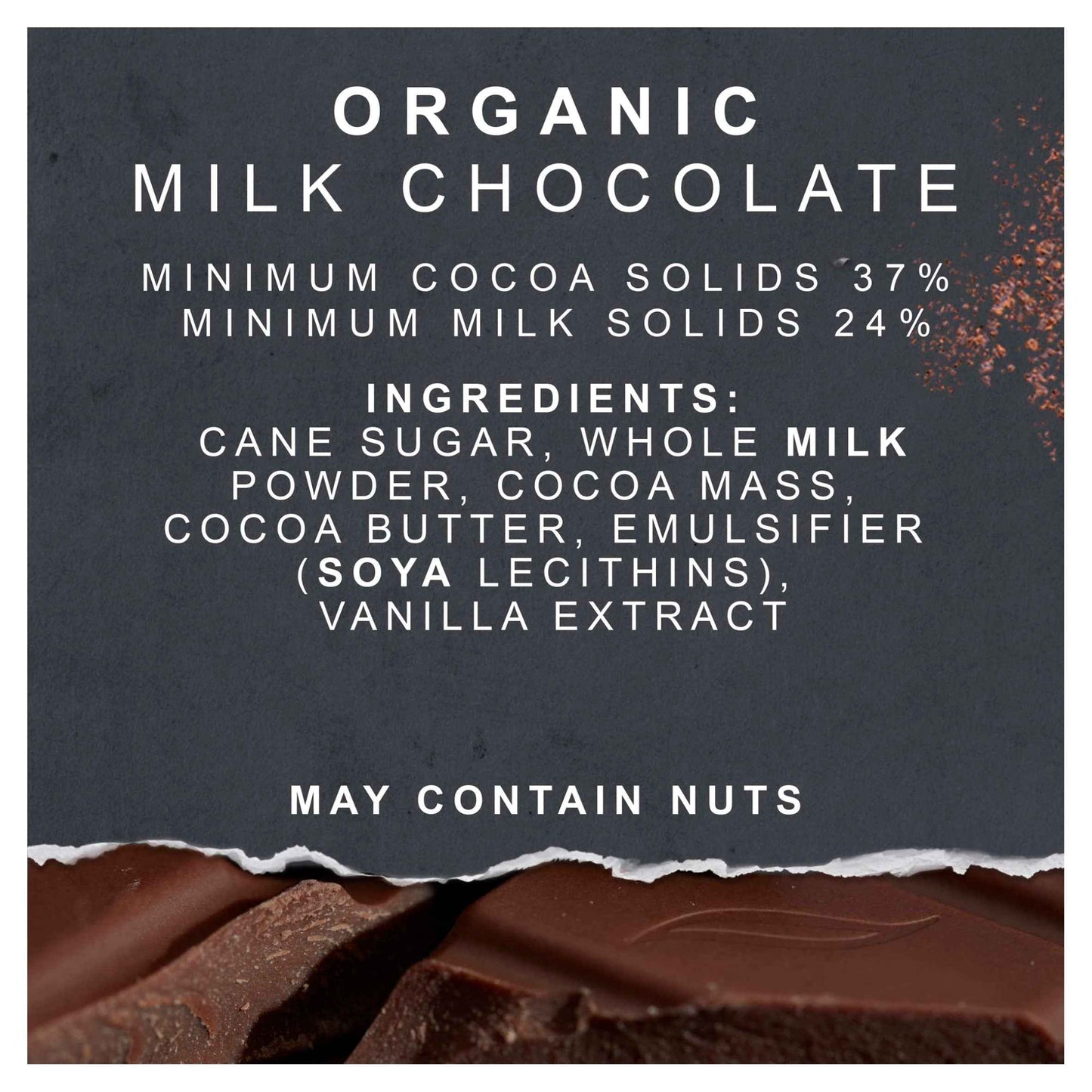 Organic Milk Chocolate Bar 90g by GREEN & BLACK'S