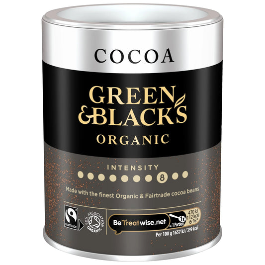 Green & Blacks Organic Cocoa Fair Trade 125g by GREEN & BLACK'S