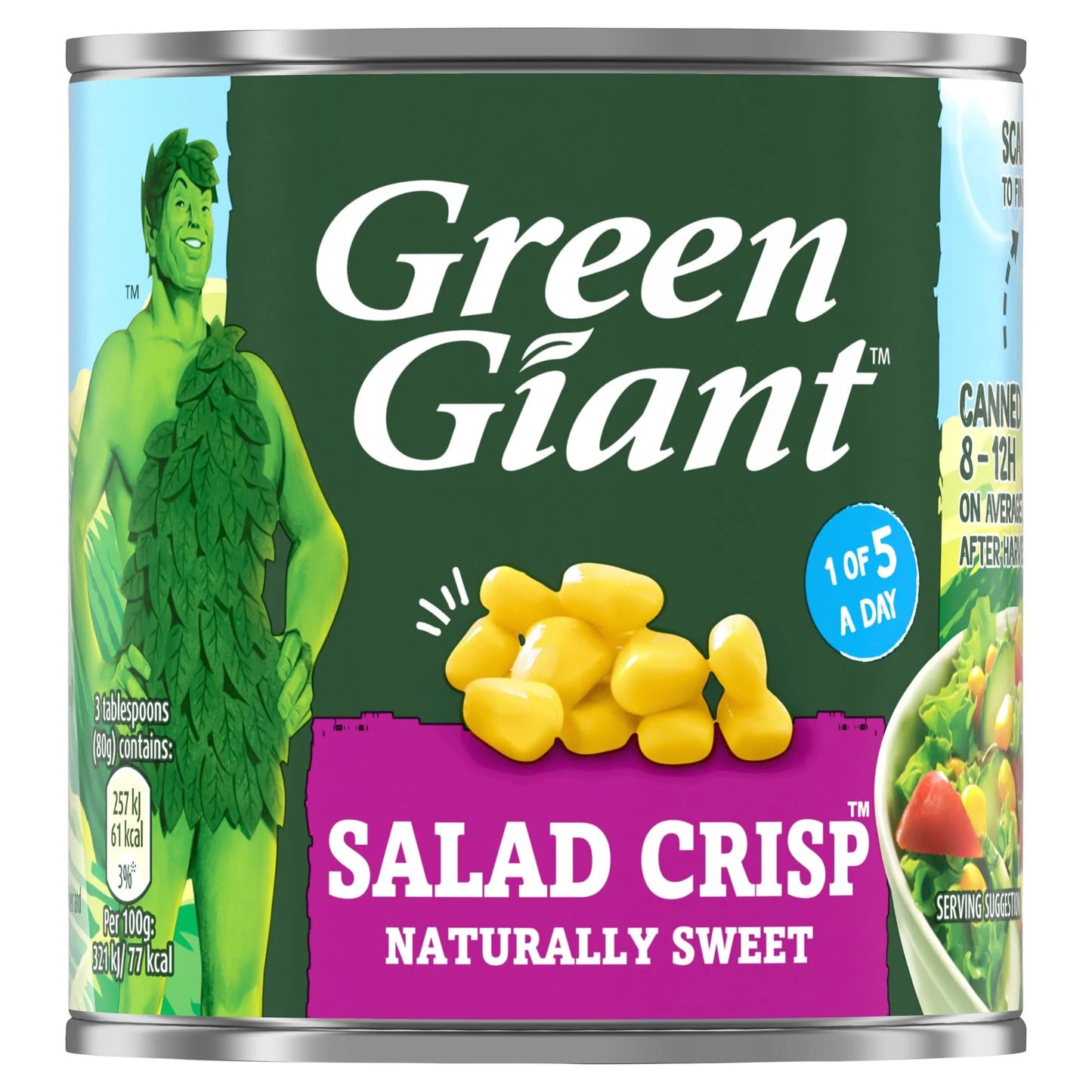 Salad Crisp Sweet Corn 160g by GREEN GIANT