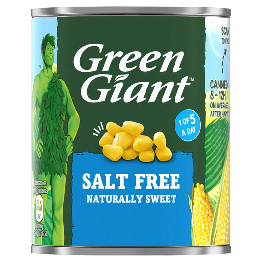Salt Free Sweetcorn 198g by GREEN GIANT