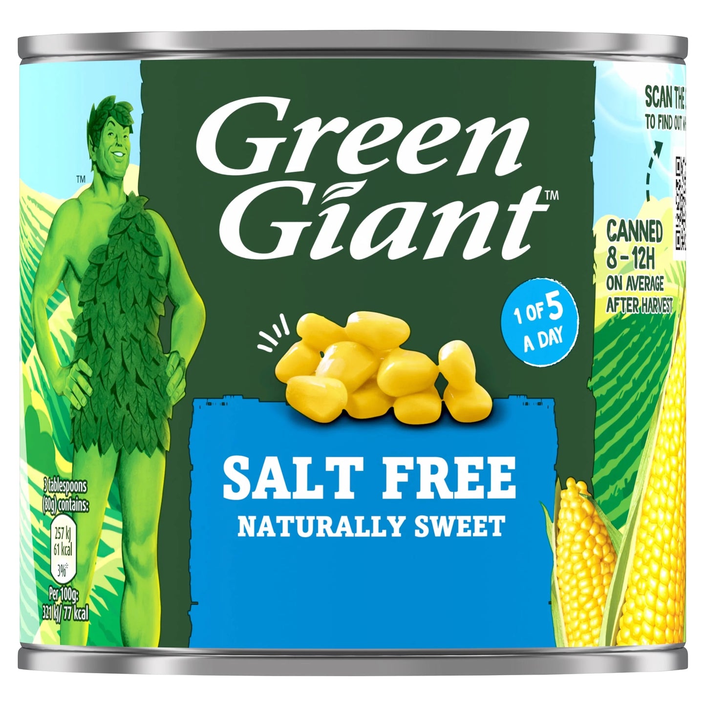 Salt Free Sweetcorn 340g by GREEN GIANT