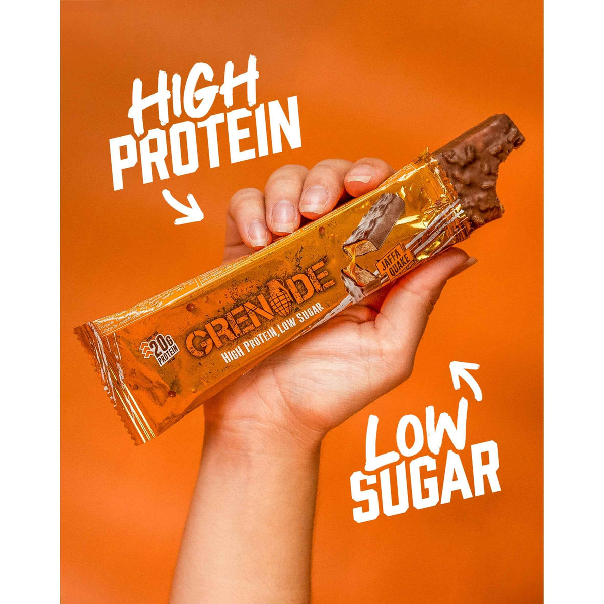 Carb Killa Protein Bar - Jaffa Quake by GRENADE