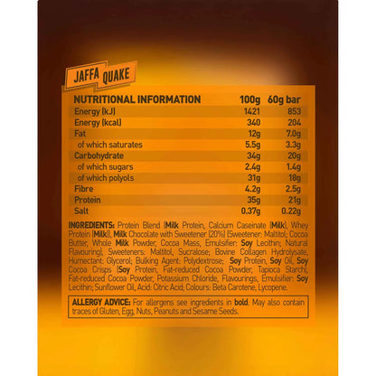 Carb Killa Protein Bar - Jaffa Quake by GRENADE
